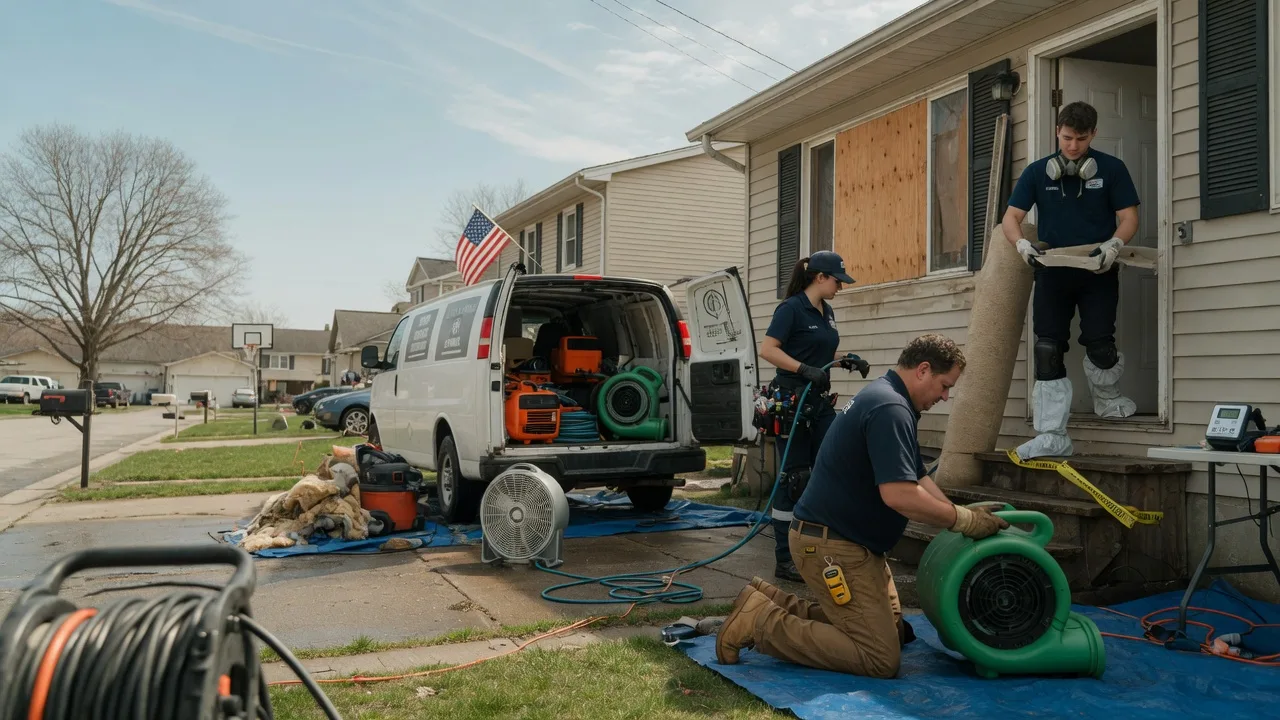 Water Damage Restoration in Mottville, NY near me
